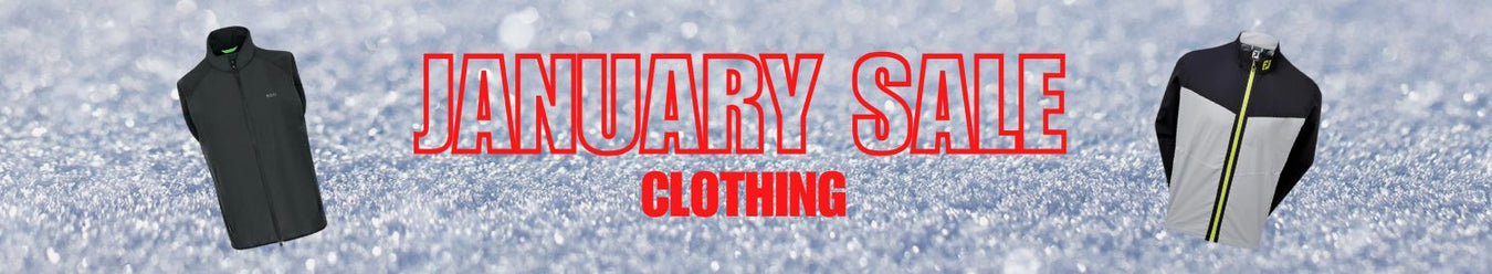 January Sale Golf Clothing