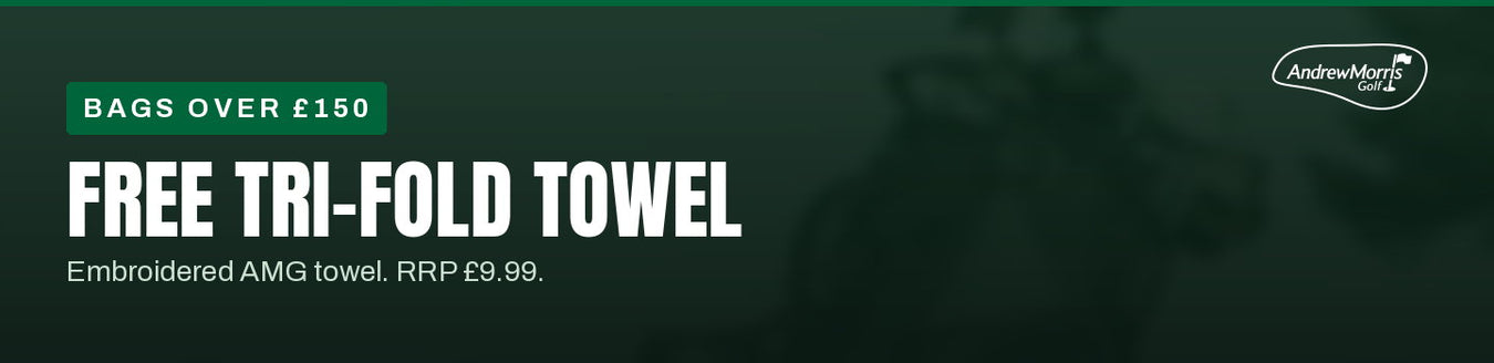 Golf Bags over £150 | Free Towel Gift