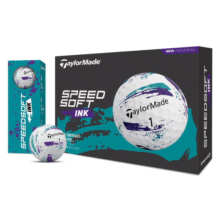 TaylorMade SpeedSoft Ink Golf Balls