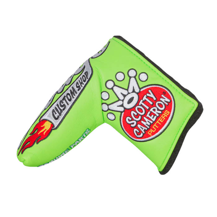 Scotty Cameron Dirty Rat Lime Blade Putter Headcover