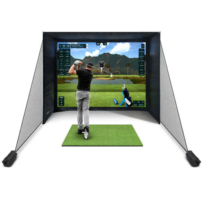 Sim Space Golf Simulator Indoor Enclosure - 3.3m x 2.5m x 1m