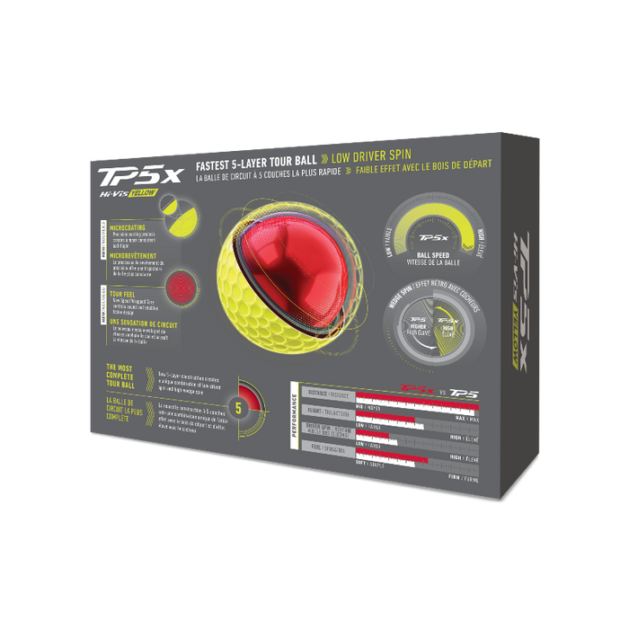 TaylorMade TP5x Personalised Golf Balls