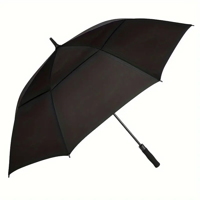 Double Canopy 68" Umbrella - Black