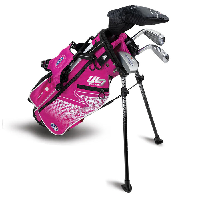 US Kids UL7 45" 4 Club Junior Golf Stand Set