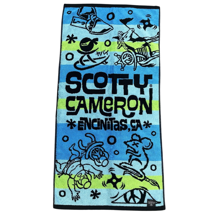 Scotty Cameron 10 Year Party Golf Towel