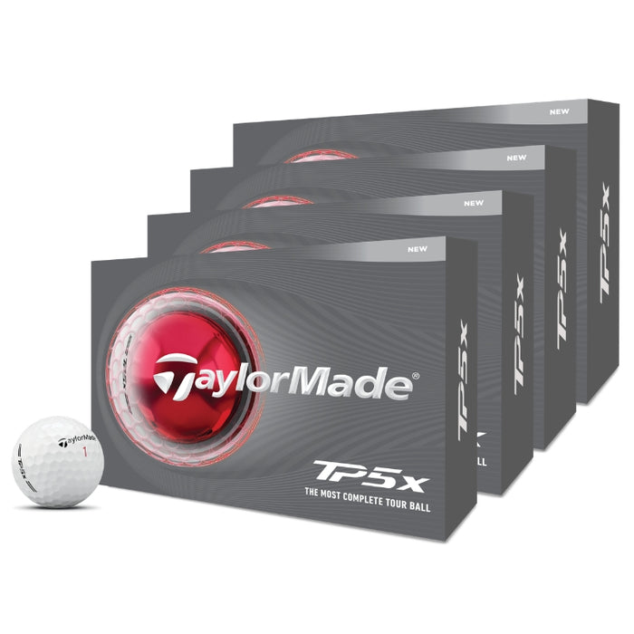 TaylorMade TP5x Golf Balls - 4 For 3