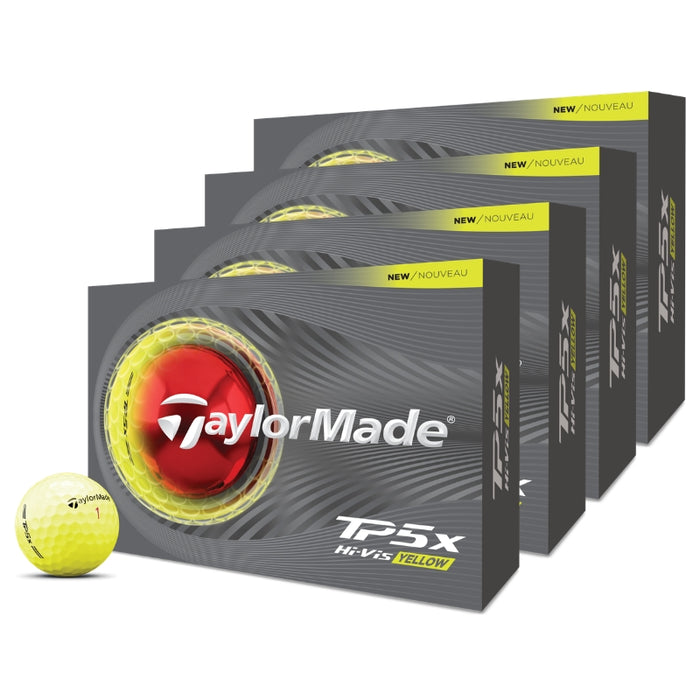 TaylorMade TP5x Golf Balls - 4 For 3