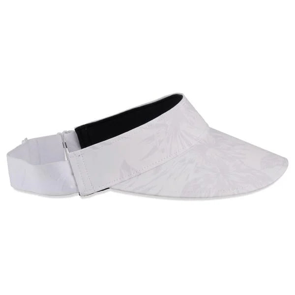 Callaway Ladies See The Break Adjustable Visor  - Red Plum Blossom