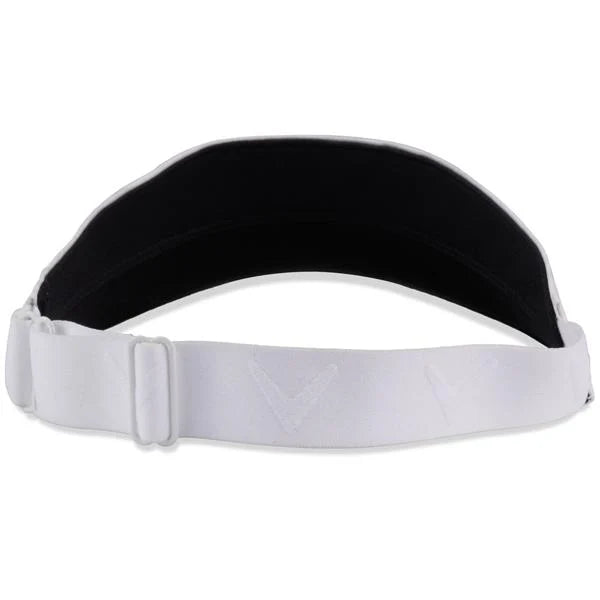 Callaway Ladies See The Break Adjustable Visor  - Red Plum Blossom