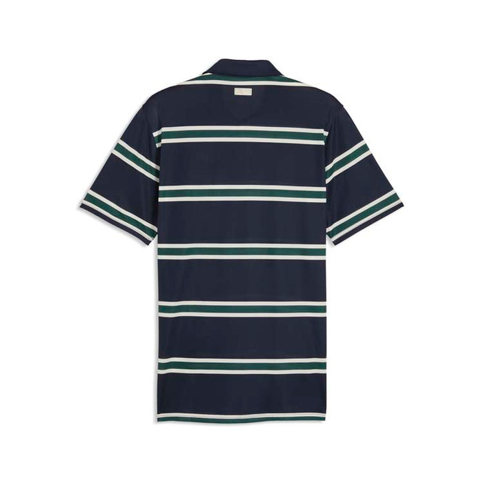 Puma X Arnold Palmer Pique Stripe Golf Polo