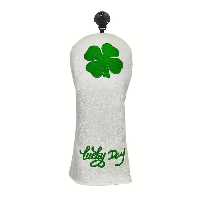 Shamrock Luck Day Golf Hybrid Headcover