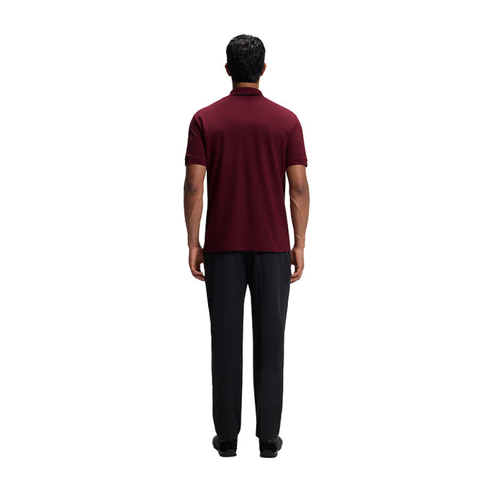 BOSS Philix GOC Golf Polo - Dark Red Back View 