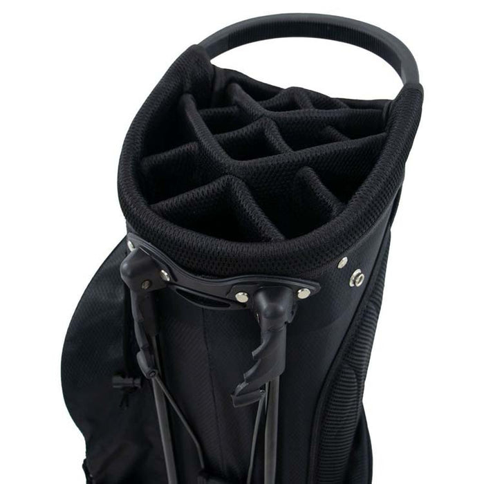 Ben Sayers DLX Golf Stand Bag - Blue Divider View 