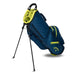 Callaway Chase Dry Waterproof Golf Stand Bag - Navy/Floral Yellow Stand View 