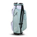 Callaway Ladies Reva 11-Piece Golf Cart Bag - Peach/Surf Bag Side View 