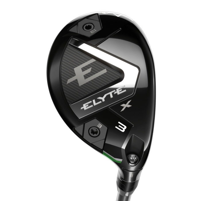Club head of the Callaway Elyte X Golf Hybrid