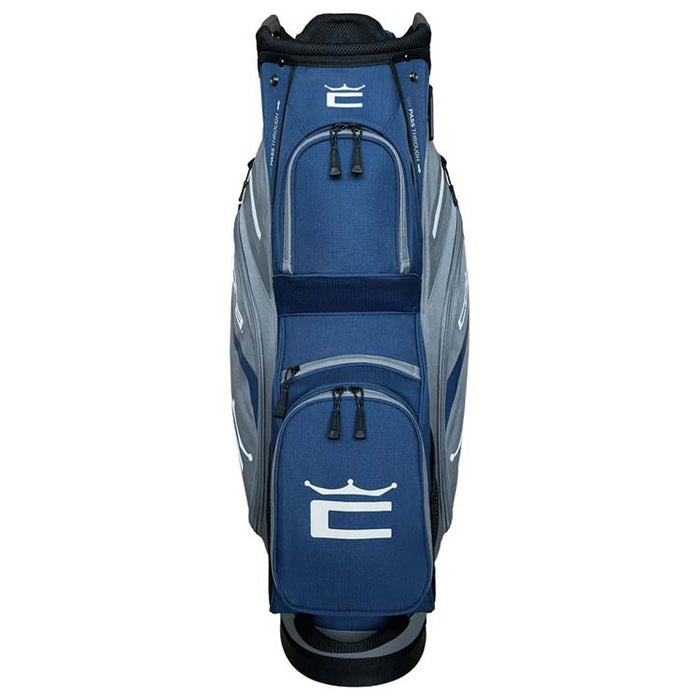 Cobra Signature Golf Cart Bag - Navy Front View 
