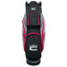 Cobra Signature Golf Cart Bag - Red Front View 
