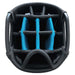 Cobra Signature Golf Cart Bag - Vivid Blue Divider View 
