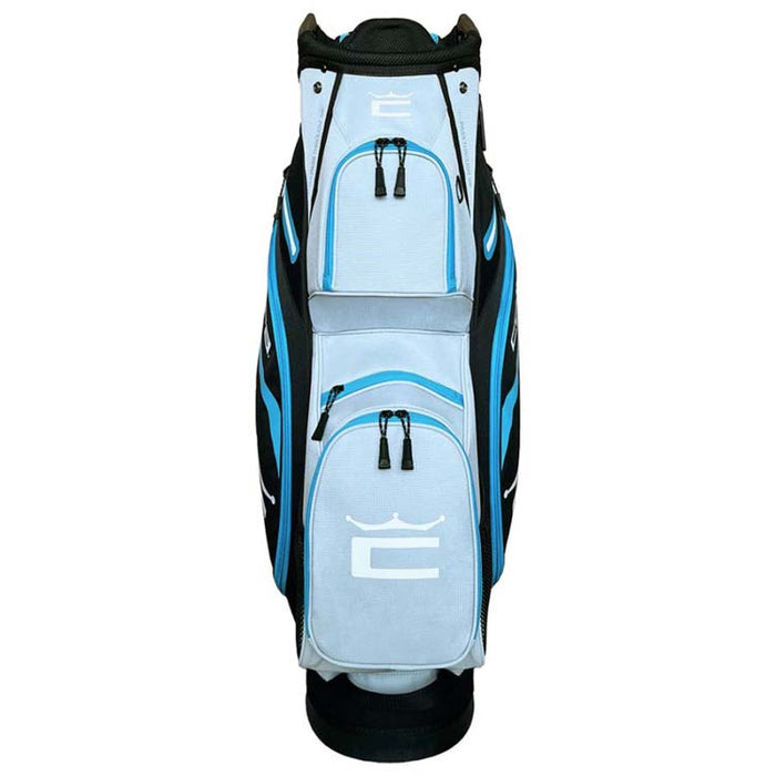 Cobra Signature Golf Cart Bag - Vivid Blue Front View 