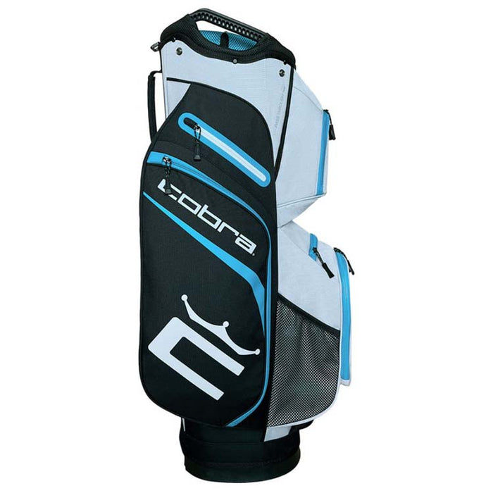 Cobra Signature Golf Cart Bag - Vivid Blue Side View 