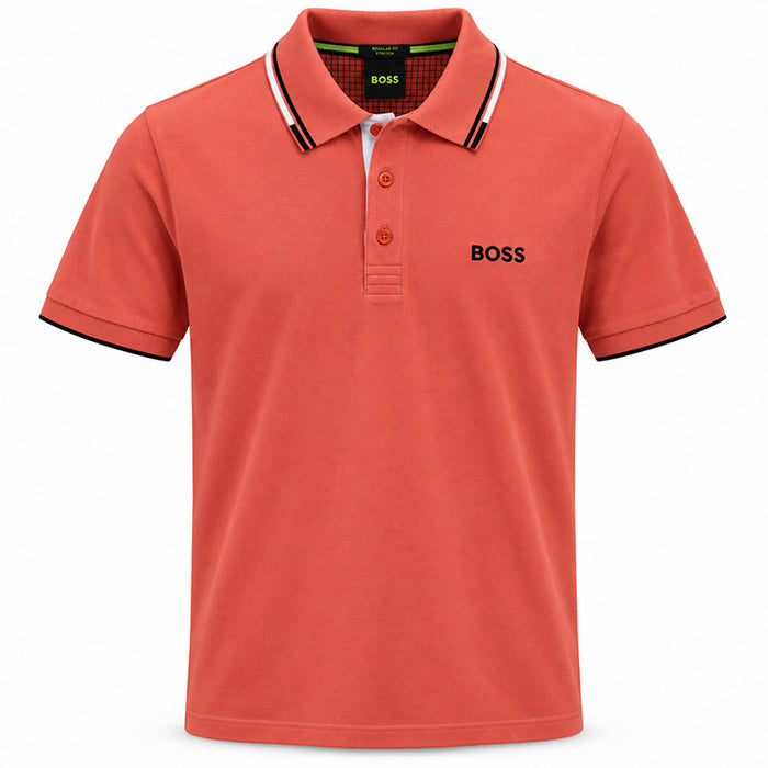 BOSS Paddy Pro Golf Polo - Coral