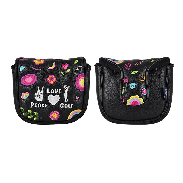 Peace, Love & Golf Spider Mallet Putter Headcover
