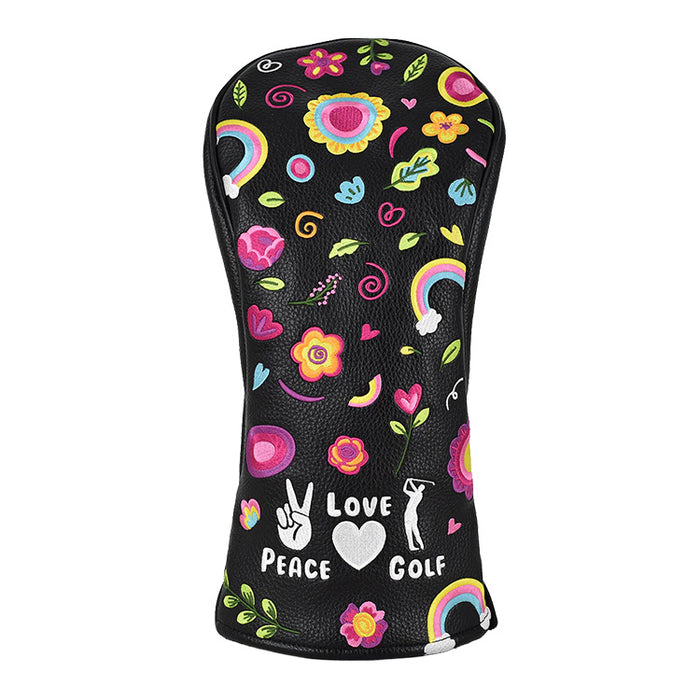 Peace, Love & Golf Driver Headcover