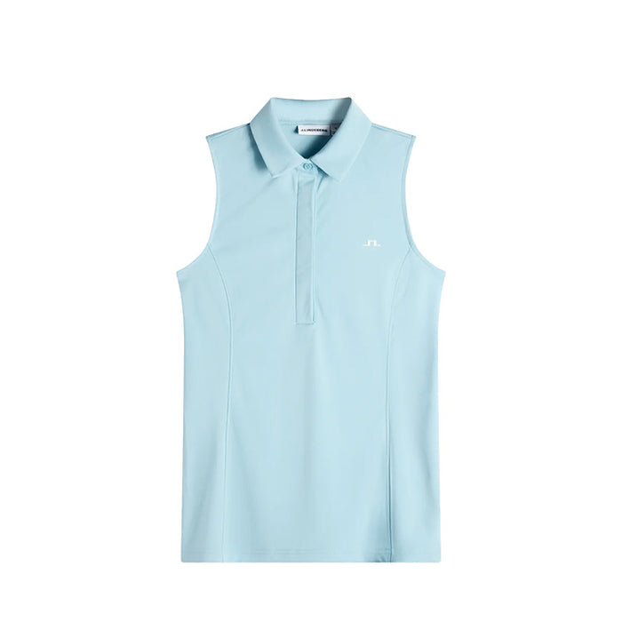 J Lindeberg Ladies Dena Sleeveless Golf Polo