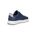 ECCO Golf Street Vibe Leather Waterproof Golf Shoes - Blue Back View 