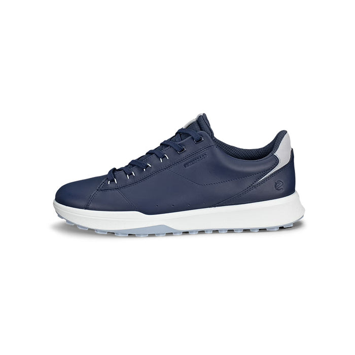 ECCO Golf Street Vibe Leather Waterproof Golf Shoes - Blue