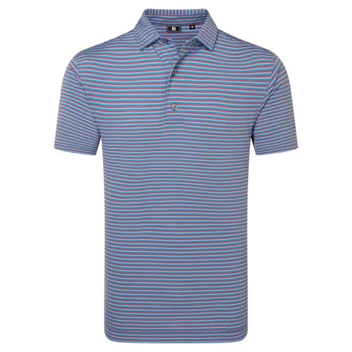 Footjoy Shadow Stripe Lisle Golf Polo