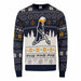 Festive Mr. PING Christmas Golf Jumper - Oxford Blue