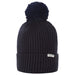 A Navt footjoy women's wooly bobble hat with a pom on the top