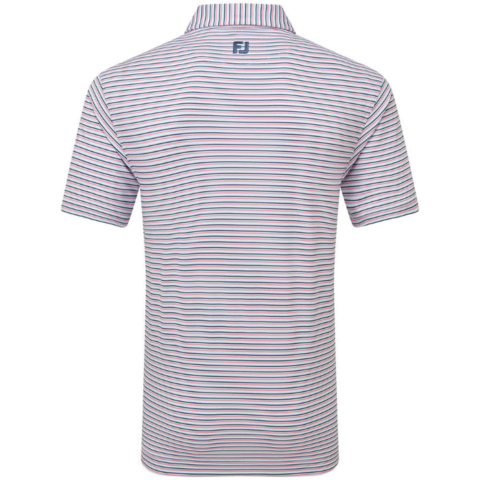 FootJoy Balance Stripe Lisle Golf Polo Shirt