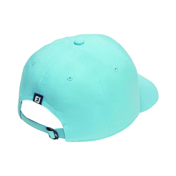 Footjoy Performance Golf Cap - Light Blue Back View