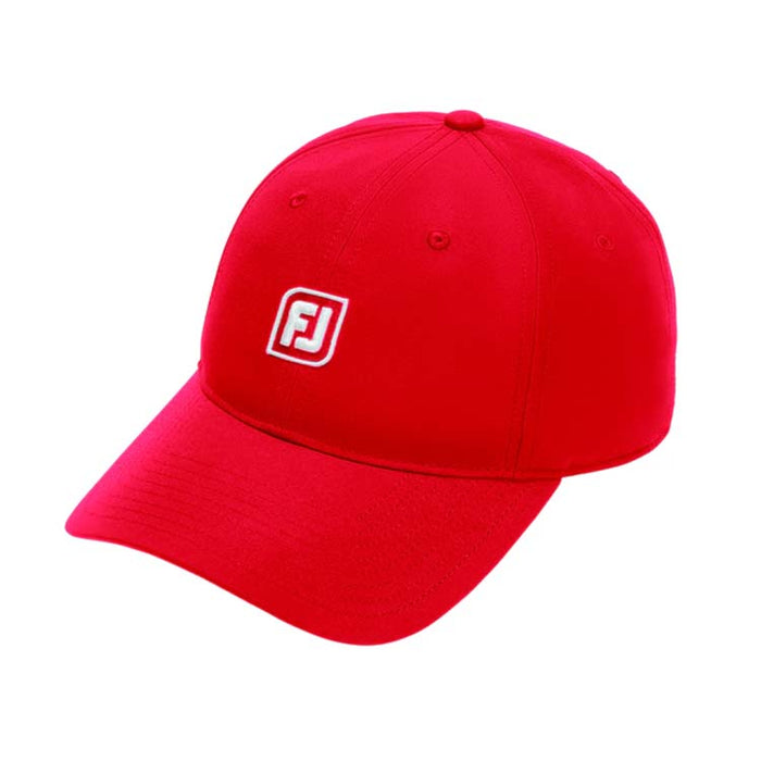 Footjoy Performance Golf Cap - Red 