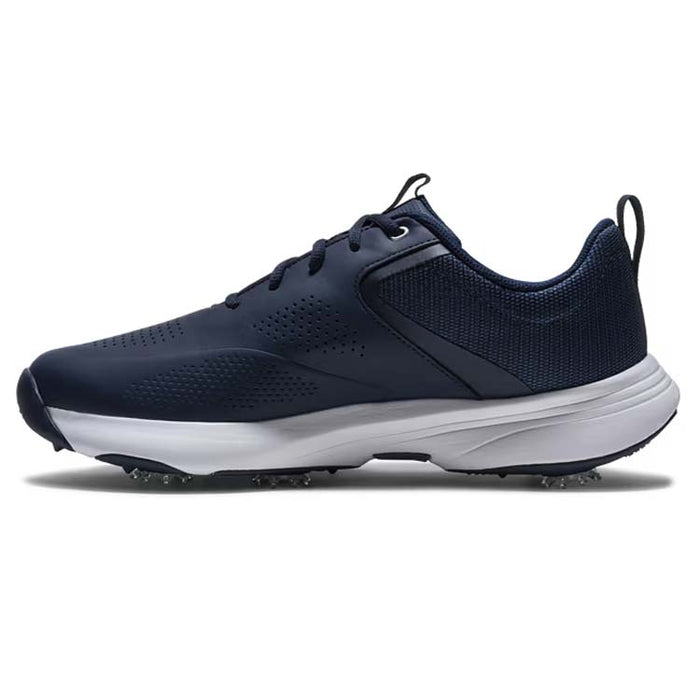 Footjoy Qualifier Golf Shoes - Navy Left Side View