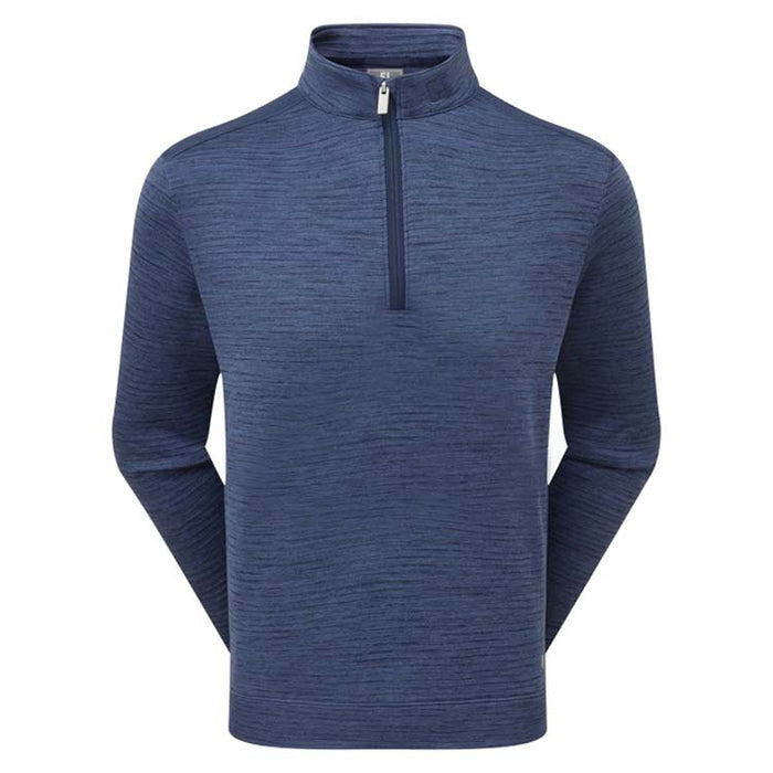 Footjoy ThermoSeries Space Dye Golf Pullover - Navy 