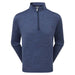 Footjoy ThermoSeries Space Dye Golf Pullover - Navy 