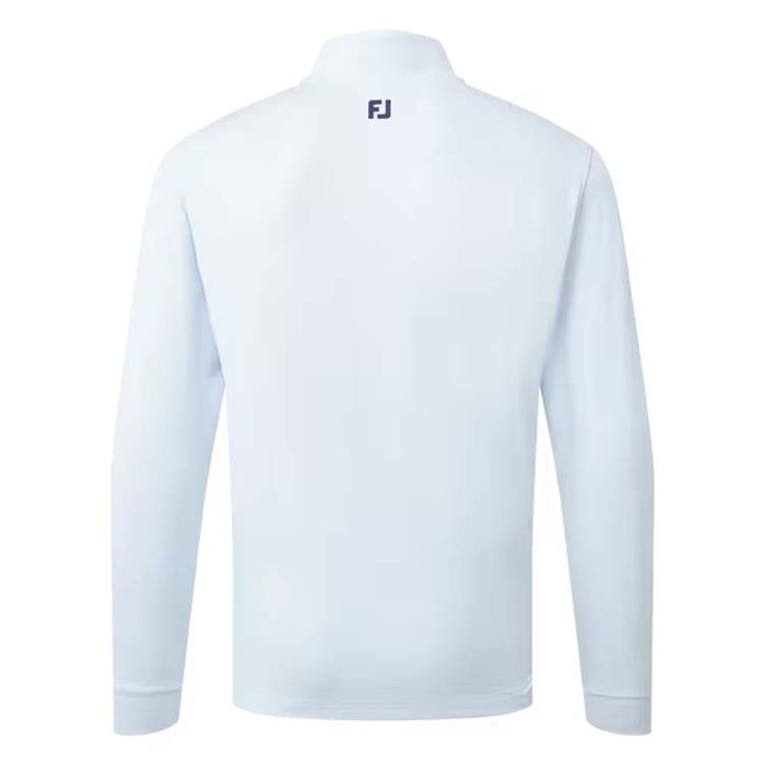 Footjoy ThermoSeries Texture Golf Pullover - Mist Back View