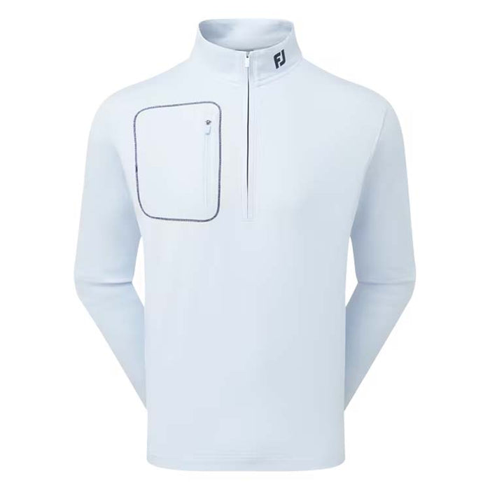 Footjoy ThermoSeries Texture Golf Pullover - Mist 