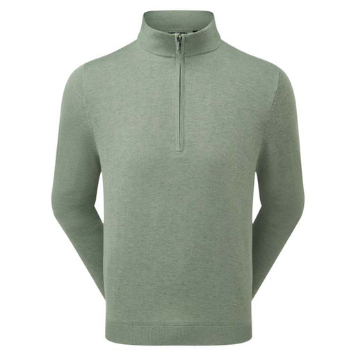 Footjoy drirelease® 1/4 Zip Lined Golf Pullover - Lichen  