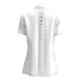 Forelson Ladies Batsford Golf Polo - White Back View 