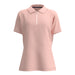 Forelson Ladies Blockley Zip Golf Polo - Pink