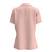 Forelson Ladies Blockley Zip Golf Polo Pink Back View