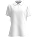 Forelson Ladies Blockley Zip Golf Polo White

