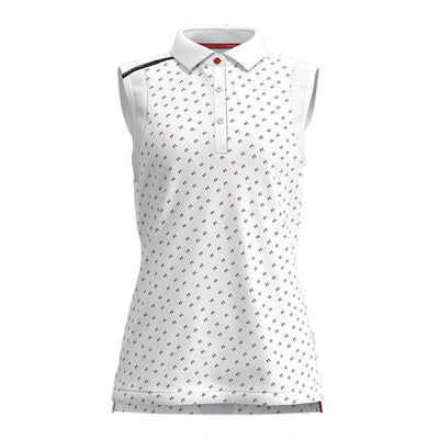 Forelson Ladies Buckland Sleeveless Golf Polo