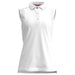 Forelson Ladies Stow Sleeveless Golf Polo - White 