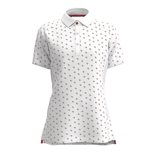 Forelson Ladies Varah Button Golf Polo - White 